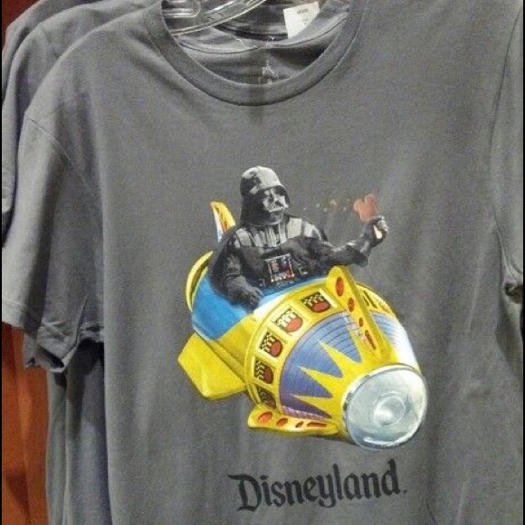 Disney Tops - EUC Vader on rocket ride T-SHIRT